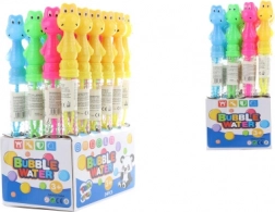 Seifenblasenfrosch – Plastiktube mit Dinosauriermotiv, 26 cm