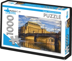 Puzzle Prag - Nationaltheater 1000 Teile