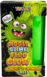 Tuban Jiggle Slime Fluo Glow grün leuchtend im Dunkeln 430 g