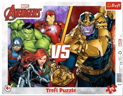 Puzzle Unbesiegbares Team Avengers 25 Teile