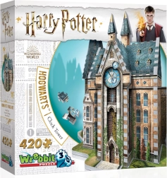 Wrebbit 3D-Puzzle Harry Potter Hogwarts – Uhrenturm, 420 Teile