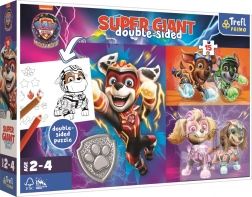 Puzzle 15 Teile GIANT Außergewöhnliches Team Paw Patrol
