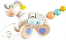 Holzspielzeug Einhorn zum Ziehen