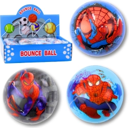 Schaumball 6,5 cm mit SPIDER-Superheldenmotiv