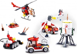 Bausatz Sluban Feuerwehr Set