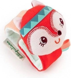 LILLIPUTIENS Handgelenk-Rassel Fuchs Alice, knisternd und aus Stoff für Babys