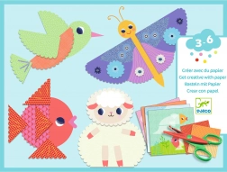 Djeco Kreativset Tiere ausschneiden