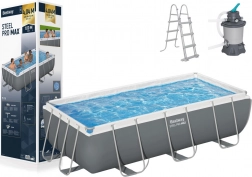 Pool mit Gestell 404 x 201 x 100 cm Bestway