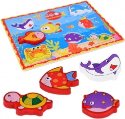 Holzpuzzle Einlegebrett Meer JOKOMISIADA