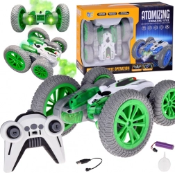 RC Stuntauto mit Dampfeffekt und LED-Lichtern
