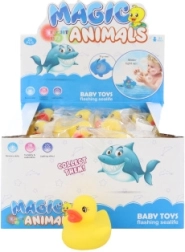 Leuchtende Badewannen-Ente