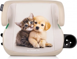 Autositz-Sitzerhöhung Go Boost i-Size mit ISOFIX, Kitten & Puppy