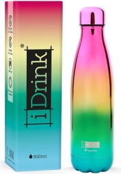 Thermoflasche mit schillerndem Metallic-Effekt 500 ml