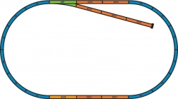 Piko Gleisbett für Gleisset A+B