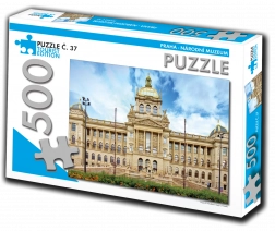 Puzzle Nationalmuseum in Prag - 500 Teile