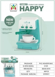 Kaffeemaschine mit Effekten