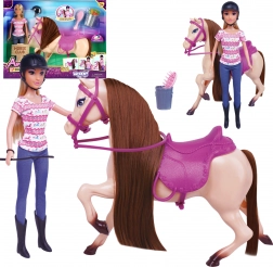 Woopie Royal Set bezaubernde Puppe mit Pferd und Zubehör