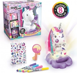 Style4Ever DIY Einhorn-Lampe für Kinder