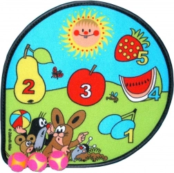 Der Maulwurf Zielscheibe mit Klettverschluss