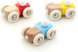 Vilac Holz Mini-Auto blau