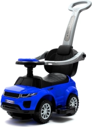 Kinderlaufrad mit Schiebestange 3-in-1 BABY MIX blau