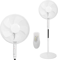 Stehventilator 45 W – 3 Modi, 5 Flügel, Timer, Fernbedienung
