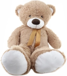 Plüschbär mit Schleife 100 cm