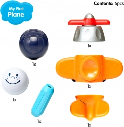 SmartMax – Mein erstes Flugzeug – magnetisches Konstruktionsspielzeug für Kinder