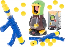 Hungrige Ente – Schießspiel mit Pistole und Schaumkugeln