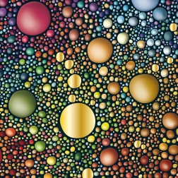 Quadratisches Puzzle Curiosi Q Gold – Muster II, 72 Teile