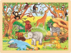 Holzpuzzle Afrika 48 Teile