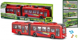 Gelenk-Doppelbus – Kinderfahrzeug mit Sound und Licht