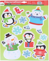 Weihnachtliche Fensterdekoration 41 × 29 cm