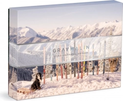 Beidseitiges Puzzle Winterferien 500 Teile GRAY MALIN