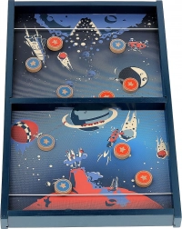 Vilac Weltraum-Shuffleboard – Holz-Tischspiel für Kinder