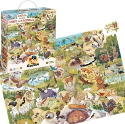 CzuCzu Wildes Puzzle Nationalparks 200 Teile