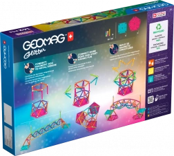 Geomag Glitter Baukasten 142 Teile