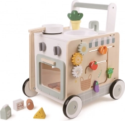 Holz-Lauflernwagen und Kinderküche 2Kids Toys
