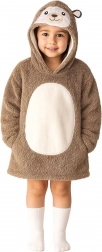 Cozy Noxxiez Igel-Hoodie-Decke mit Kapuze für Kinder 3–6 Jahre