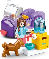 Sluban Girls Dream Auto mit Futterstelle für Hunde