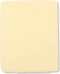 Frottee-Spannbettlaken für Kinderbett beige 120 × 60 cm