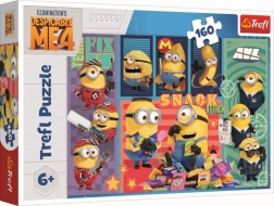 Puzzle 160 Teile Minions Freude Trefl