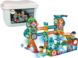 Magnetische leuchtende Kugelbahn