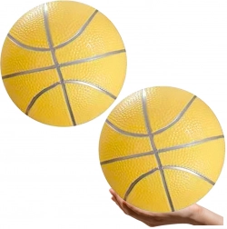 Pastellgelber Gummistrandball 20 cm