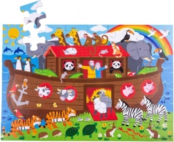 Bodenpuzzle Arche Noah 48 Teile von Bigjigs Toys