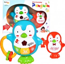 Musikalischer Pinguin – Rassel mit Lichtern und Geräuschen