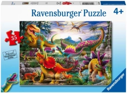 Ravensburger Puzzle T‑Rex Terror 35 Teile