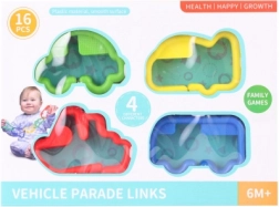 Kunststoff-Verbindungskette für den Kinderwagen – Verkehrsmittel