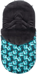 Winterfußsack New Baby grün für Kinderwagen und Autositz