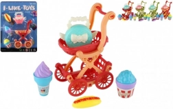 Mini-Kinderwagen mit Zubehör für Kinder